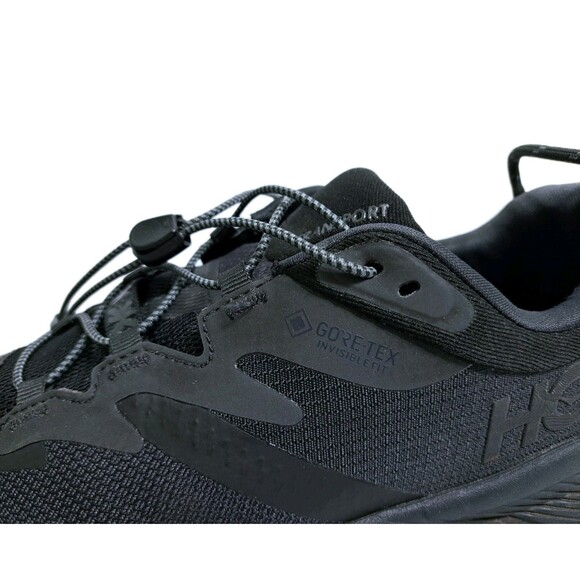 Hoka Transport GTX Vibram Men's Size 11.5 D Gore Tex Waterproof Black Running - Picture 5 of 12
